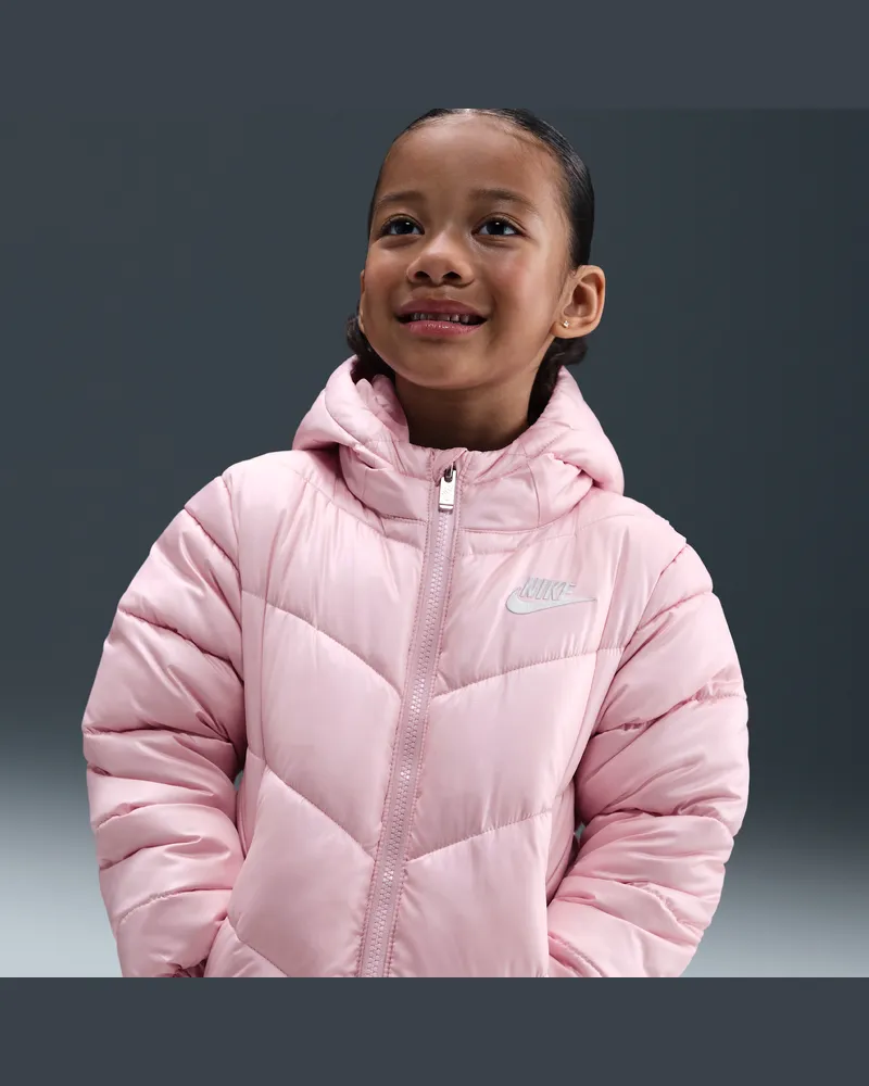 Nike All Day Play" Puffer-Jacke (jüngere Kinder) - Pink Pink