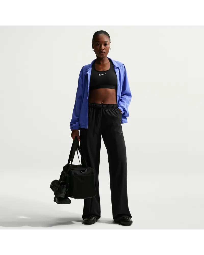 Nike One Dri-FIT-Webhose mit weitem Bein (Damen) - Schwarz Schwarz