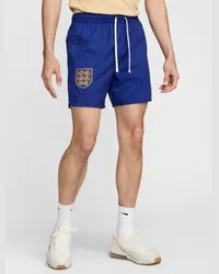 Nike England Sport Essential Flow  Fußballshorts aus Webmaterial mit Futter (Herren) - Blau Blau