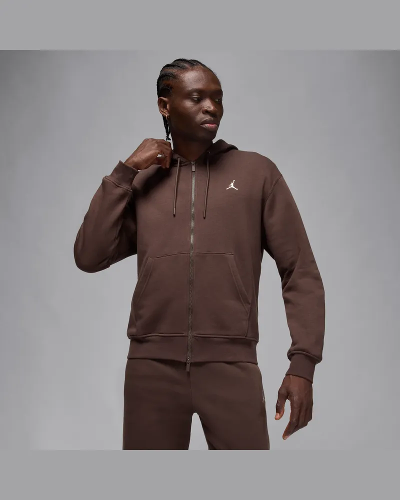 Jordan Brooklyn Fleece Kapuzenjacke (Herren) - Braun Braun