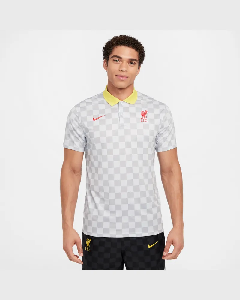 Nike FC Liverpool Victory Third  Dri-FIT Fußball-Poloshirt (Herren) - Grau Grau