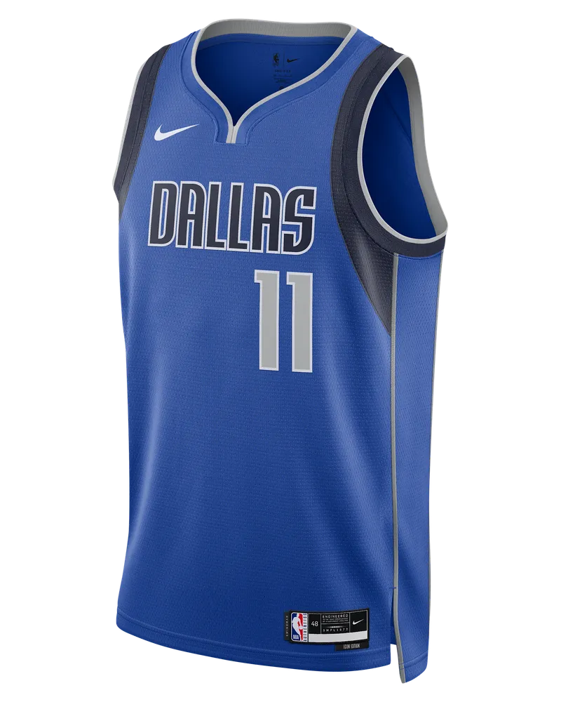 Nike Dallas Mavericks Icon Edition  Dri-FIT NBA Swingman Trikot für Herren - Blau Blau
