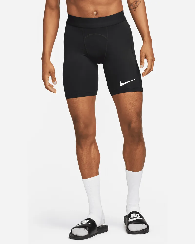 Nike Pro Dri-FIT Strike Herren-Fußballshorts - Schwarz Schwarz