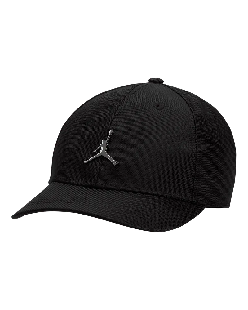 Jordan Metal Jumpman Cap mit gebogenem Schirm (ältere Kinder) - Schwarz Schwarz