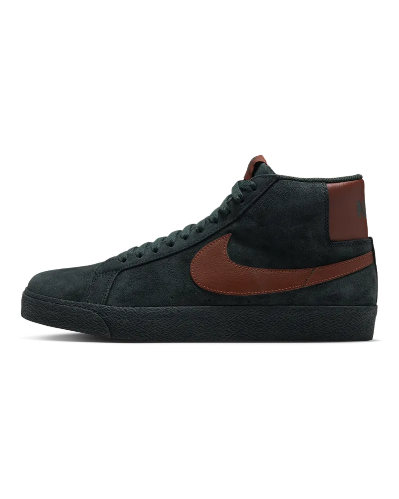 Nike SB Zoom Blazer Mid Skateboardschuh - Grün Grün
