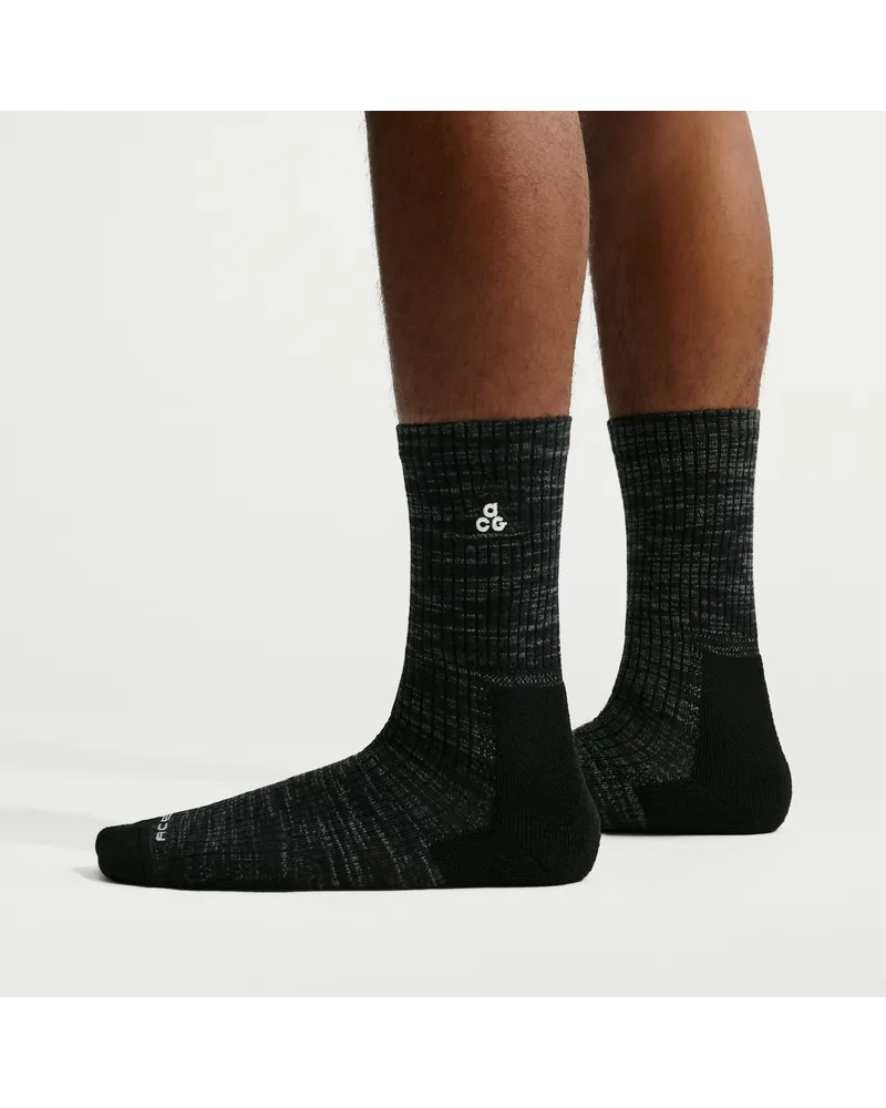 Nike ACG Everyday gepolsterte Crew-Socken (1 Paar) - Schwarz Schwarz