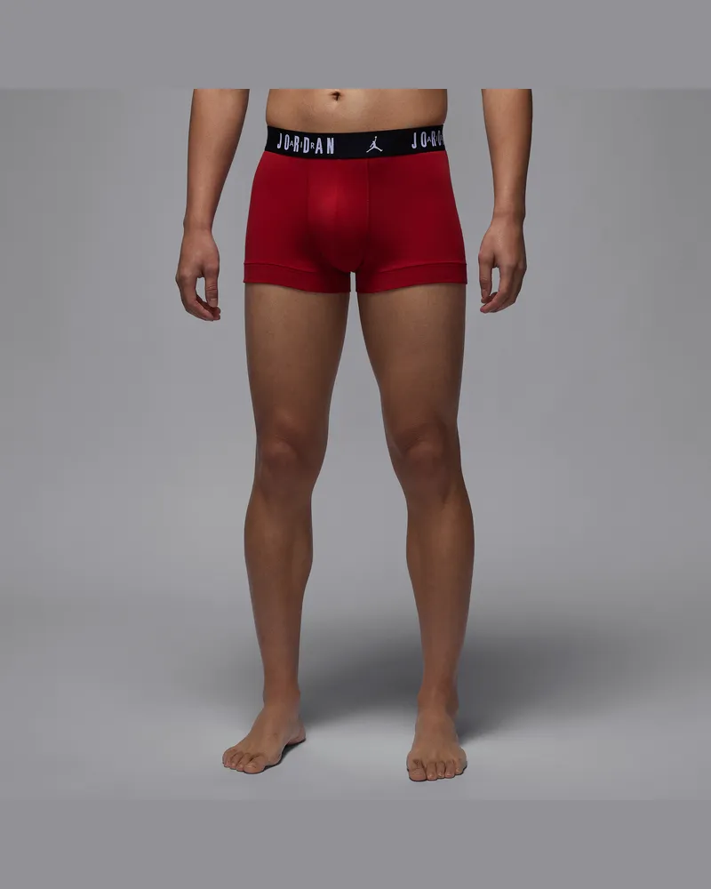 Jordan Flight Cotton Boxershorts (Herren, 3er-Pack) - Rot Rot