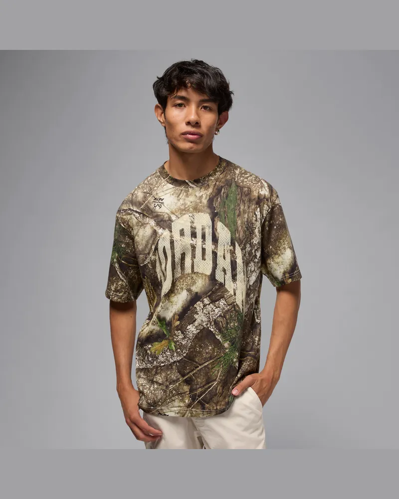 Jordan Brooklyn Realtree T-Shirt (Herren) - Weiß Weiß