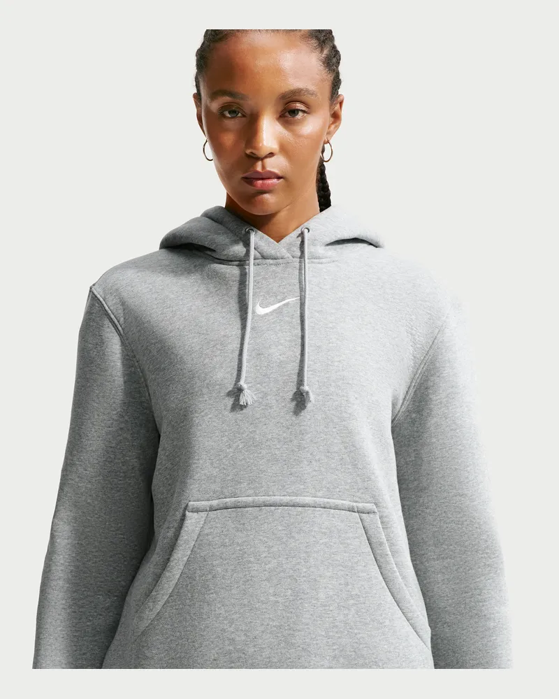 Nike Phoenix Fleece Hoodie für Damen - Grau Grau