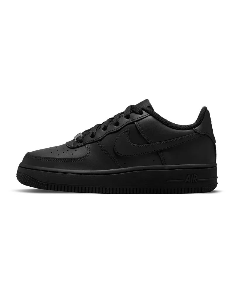 Nike Air Force 1 LE Schuh für ältere Kinder - Schwarz Schwarz