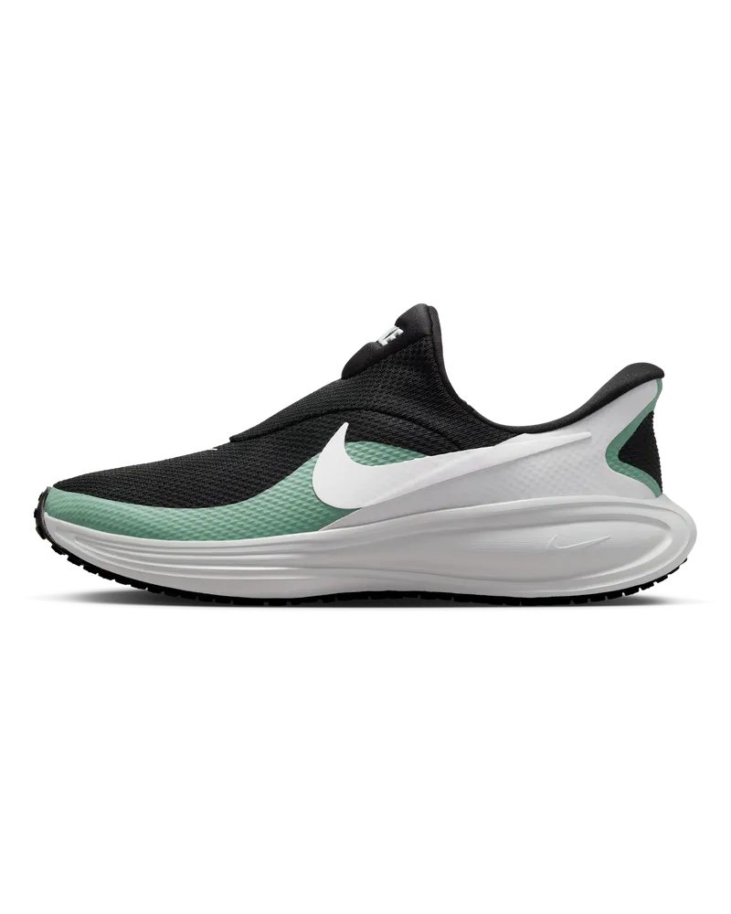 Nike Revolution 8 EasyOn Straßenlaufschuh (Herren) - Schwarz Schwarz
