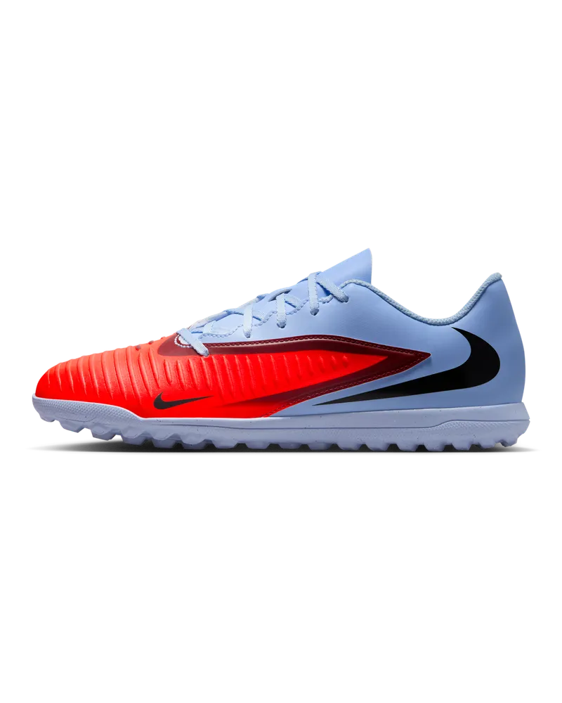 Nike Phantom 6 Low Club Fußballschuh für Turf - Blau Blau