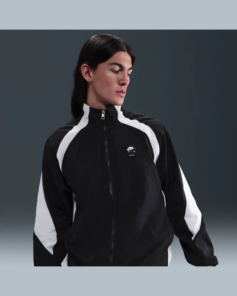 Nike Air Web-Track-Jacket für Herren - Schwarz Schwarz