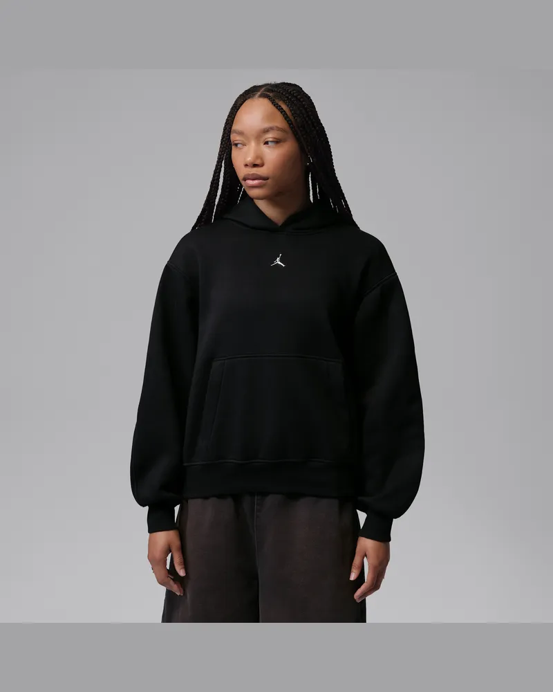 Jordan Brooklyn Hoodie (Damen) - Schwarz Schwarz