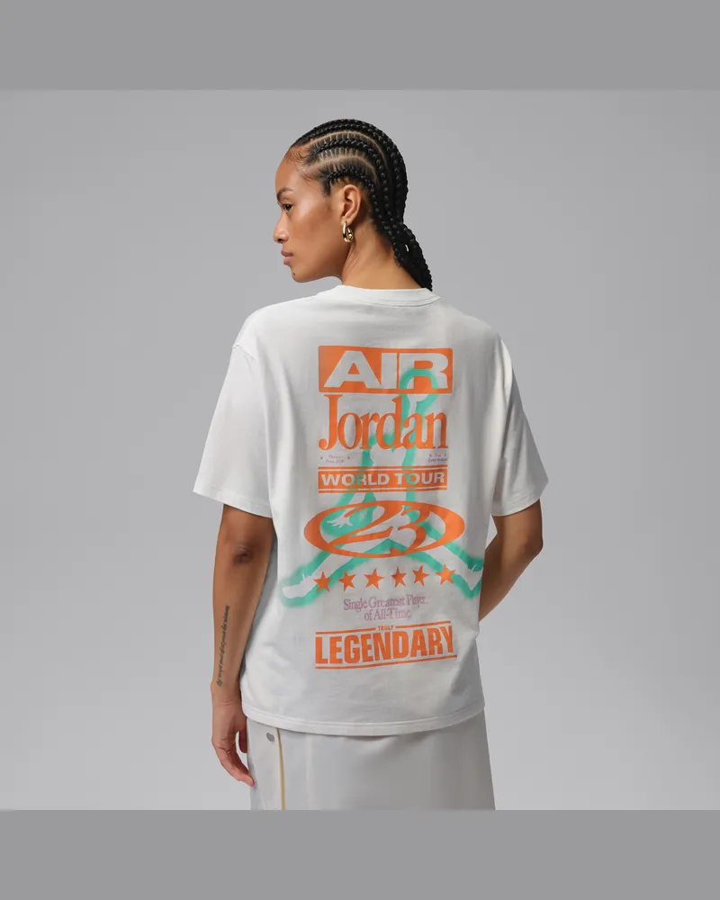 Jordan Flight Girlfriend-T-Shirt (Damen) - Weiß Weiß