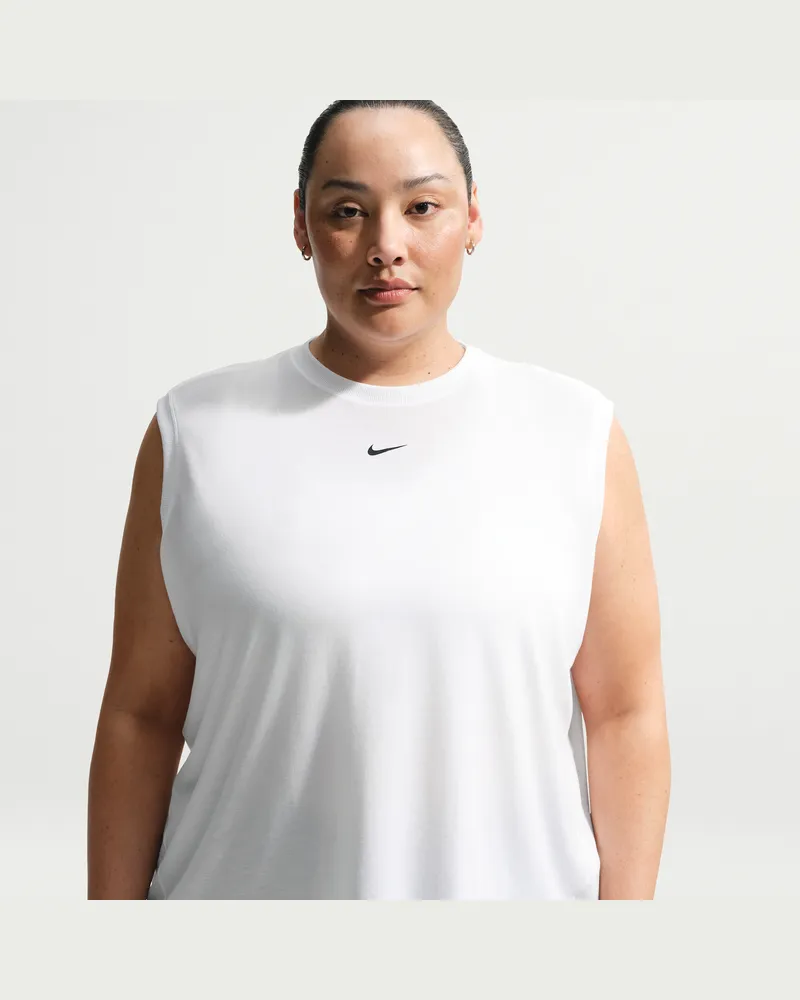 Nike One Relaxed Dri-FIT Tanktop für Damen - Weiß Weiß