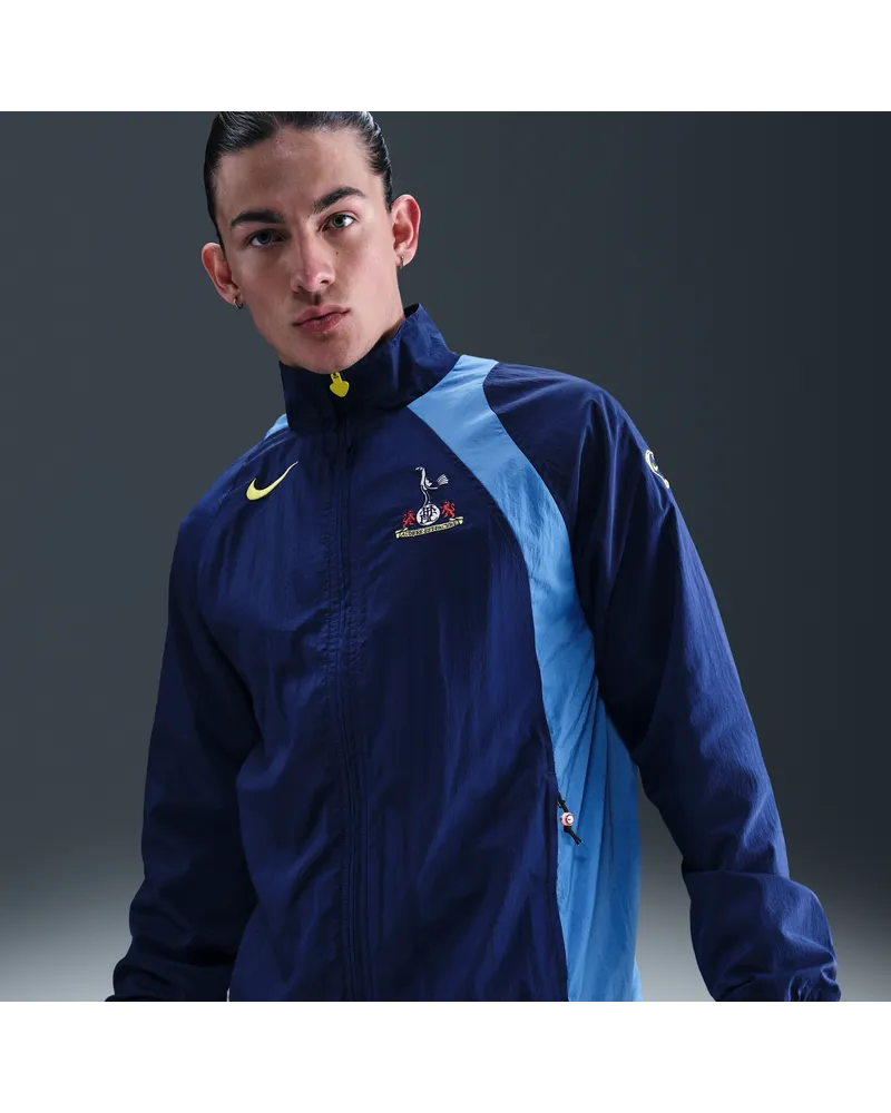 Nike Tottenham Hotspur  Football Total 90 Fußball-Trainingsjacke (Herren) - Blau Blau