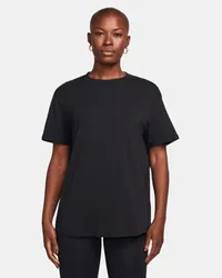 Nike One Relaxed Dri-FIT-Kurzarmshirt für Damen - Schwarz Schwarz