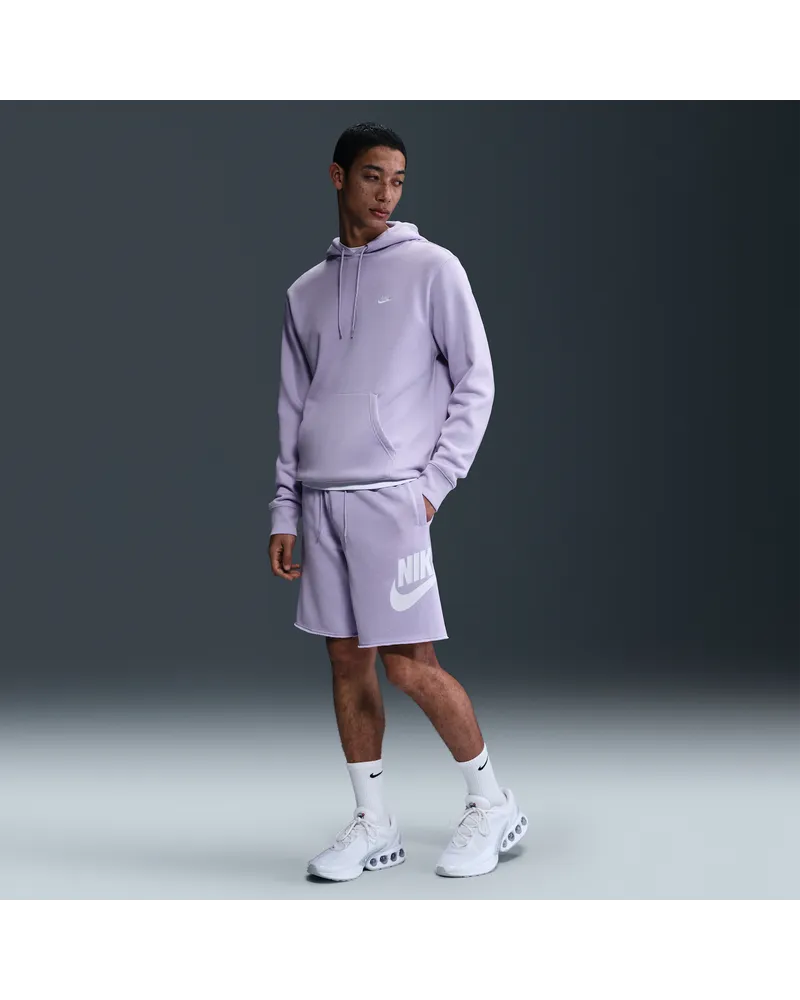 Nike Club French-Terry-Alumni-Shorts (Herren) - Lila Lila