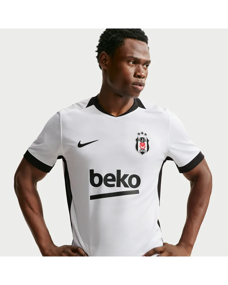 Nike Beşiktaş J.K. 2026/27 Home  Dri-FIT Replika-Fußballtrikot (Herren) - Weiß Weiß
