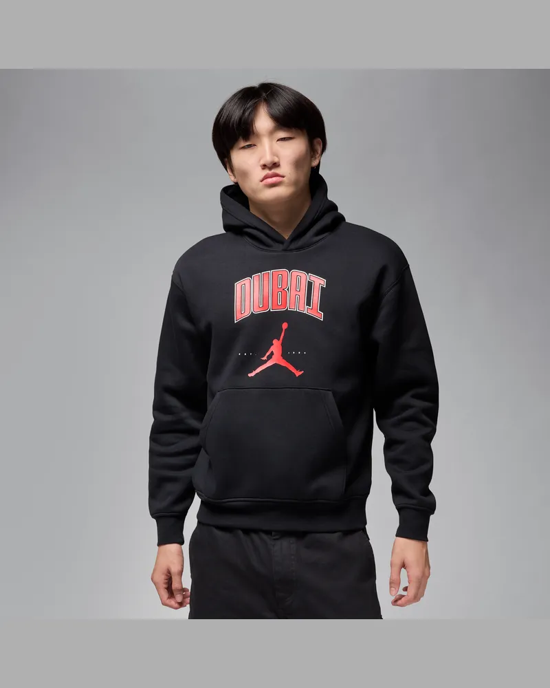 Jordan Dubai-Hoodie aus Fleece (Herren) - Schwarz Schwarz