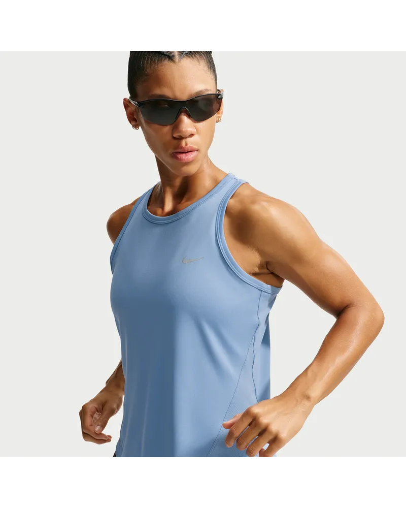 Nike Tempo Dri-FIT Lauf-Tanktop (Damen) - Blau Blau
