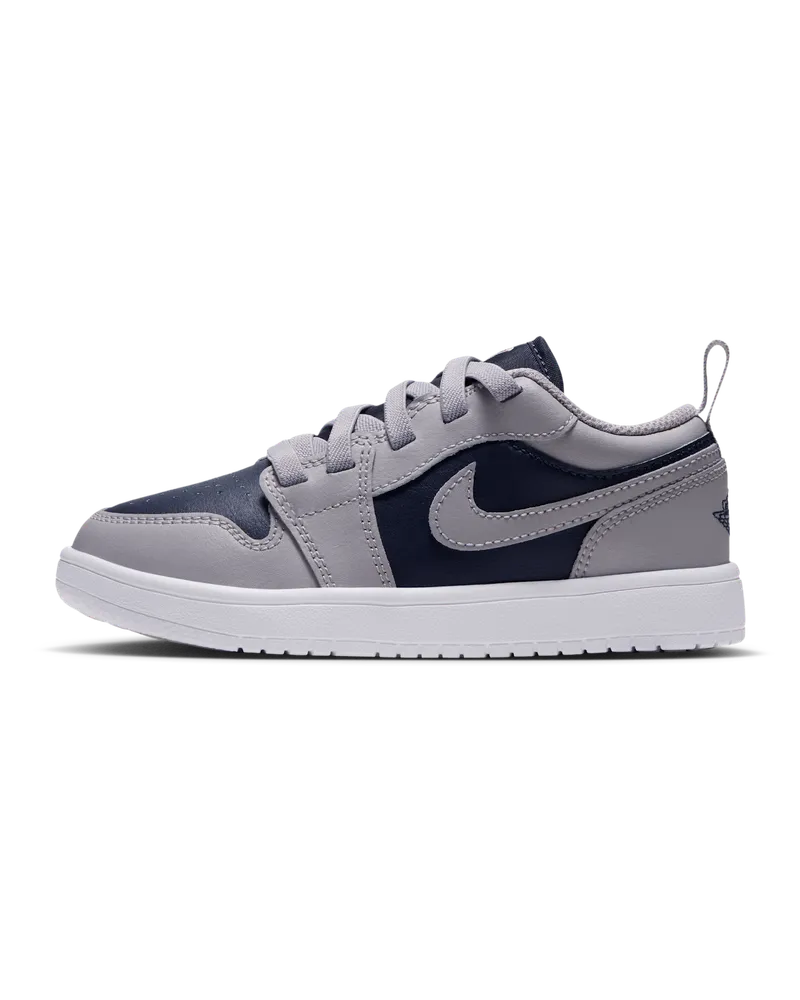 Jordan 1 Low Alt Schuh für jüngere Kinder - Grau Grau