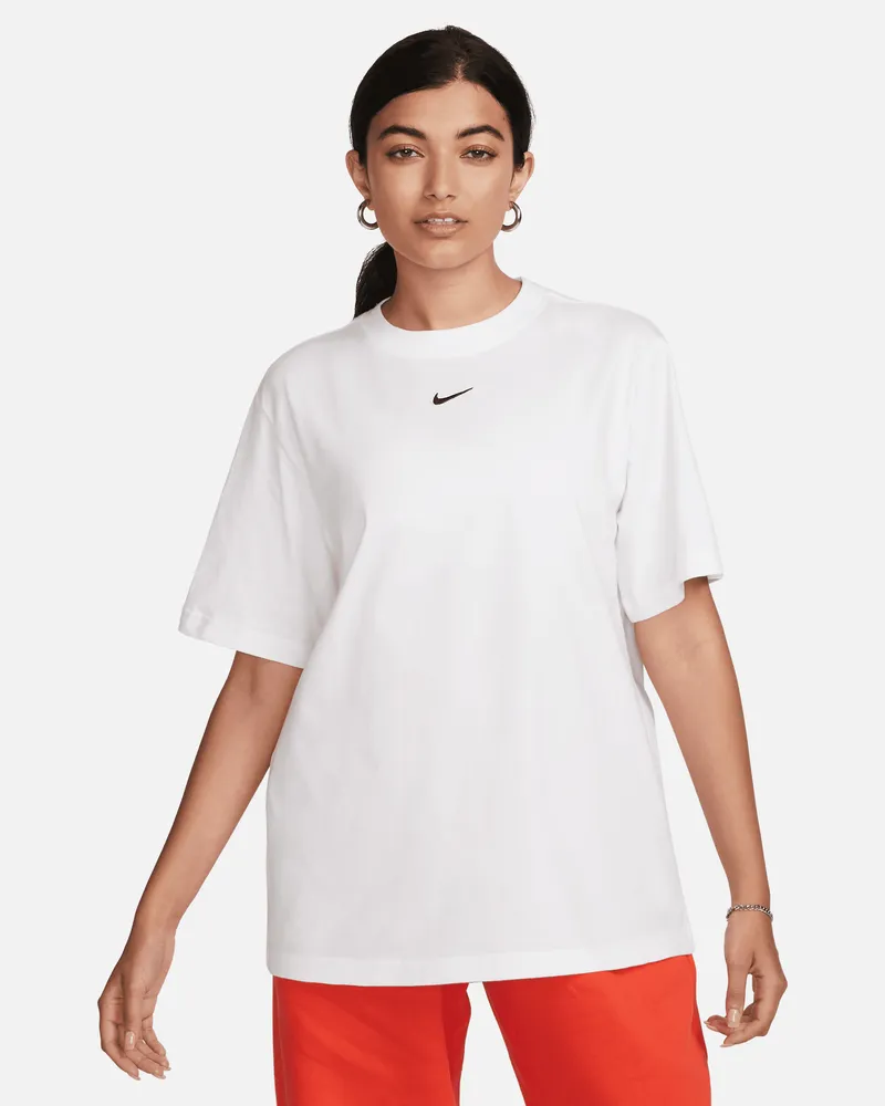 Nike Sportswear Essential Damen-T-Shirt - Weiß Weiß