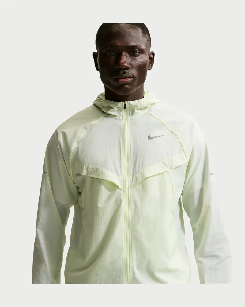 Nike Stride Repel-Laufjacke mit UV-Schutz (Herren) - Gelb Gelb