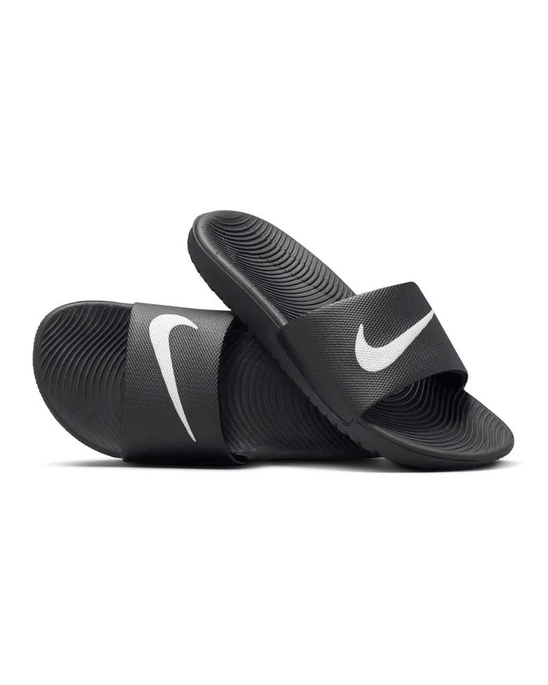 Nike Kawa Badeslipper jüngere/ältere Kinder - Schwarz Schwarz