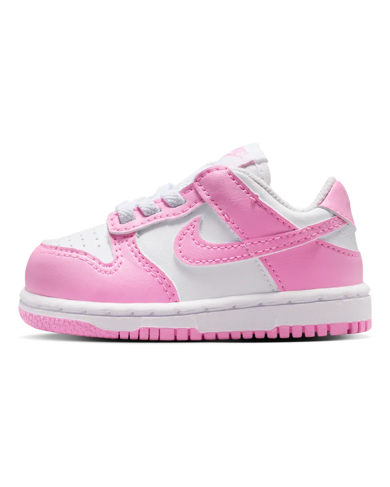 Nike Dunk Low Schuh für Babys und Kleinkinder - Weiß Weiß