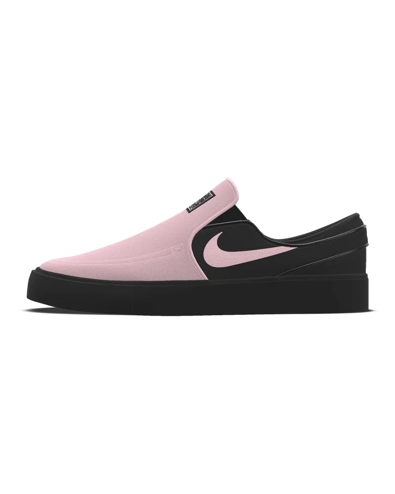 Nike SB Zoom Janoski Slip By You personalisierbarer Skateboardschuh (Herren) - Schwarz Schwarz