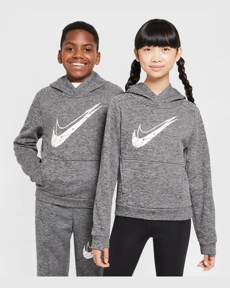 Nike Multi Stain Repel Therma-FIT Hoodie (ältere Kinder) - Schwarz Schwarz