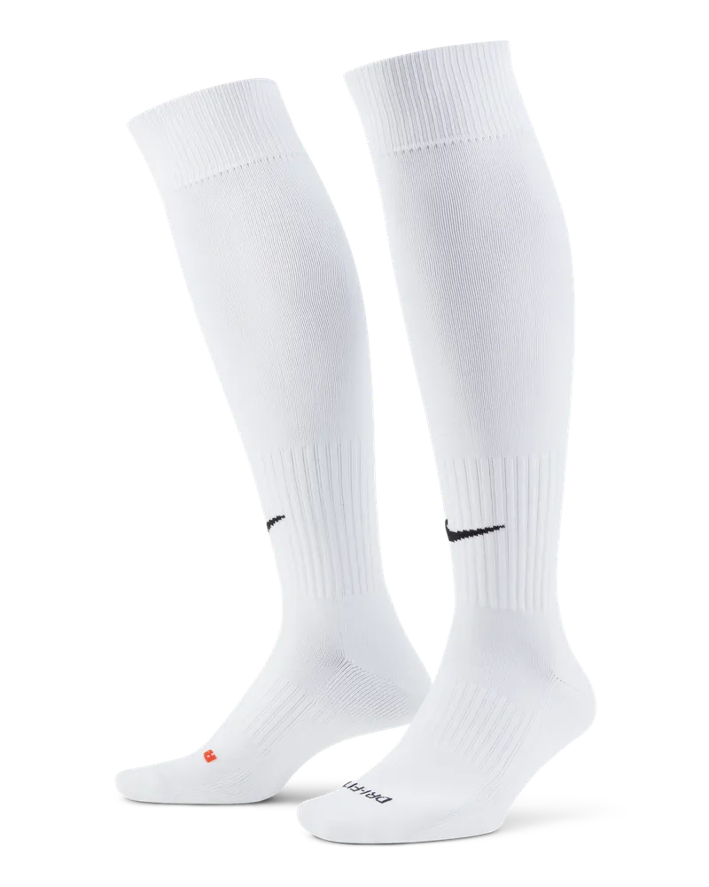 Nike Academy Over-The-Calf-Fußballsocken - Weiß Weiß