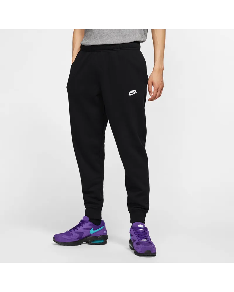 Nike Club Herren-Jogginghose - Schwarz Schwarz