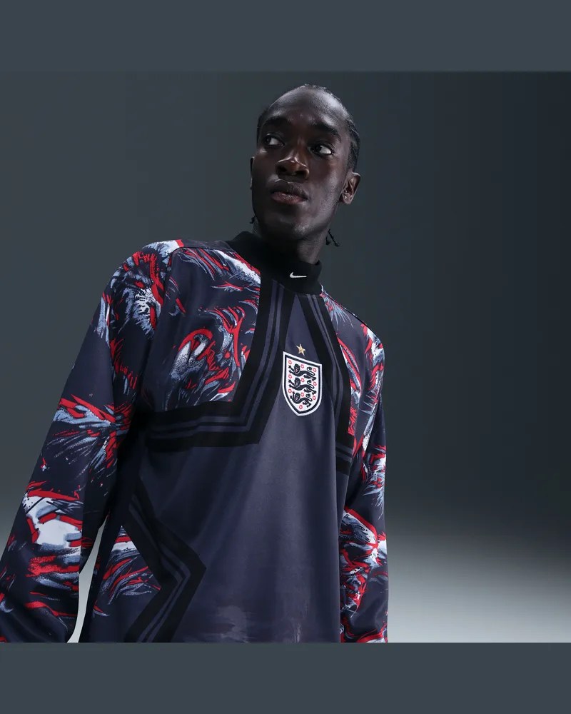 Nike England Hollywood Keeper  Football Shirt (Herren) - Schwarz Schwarz