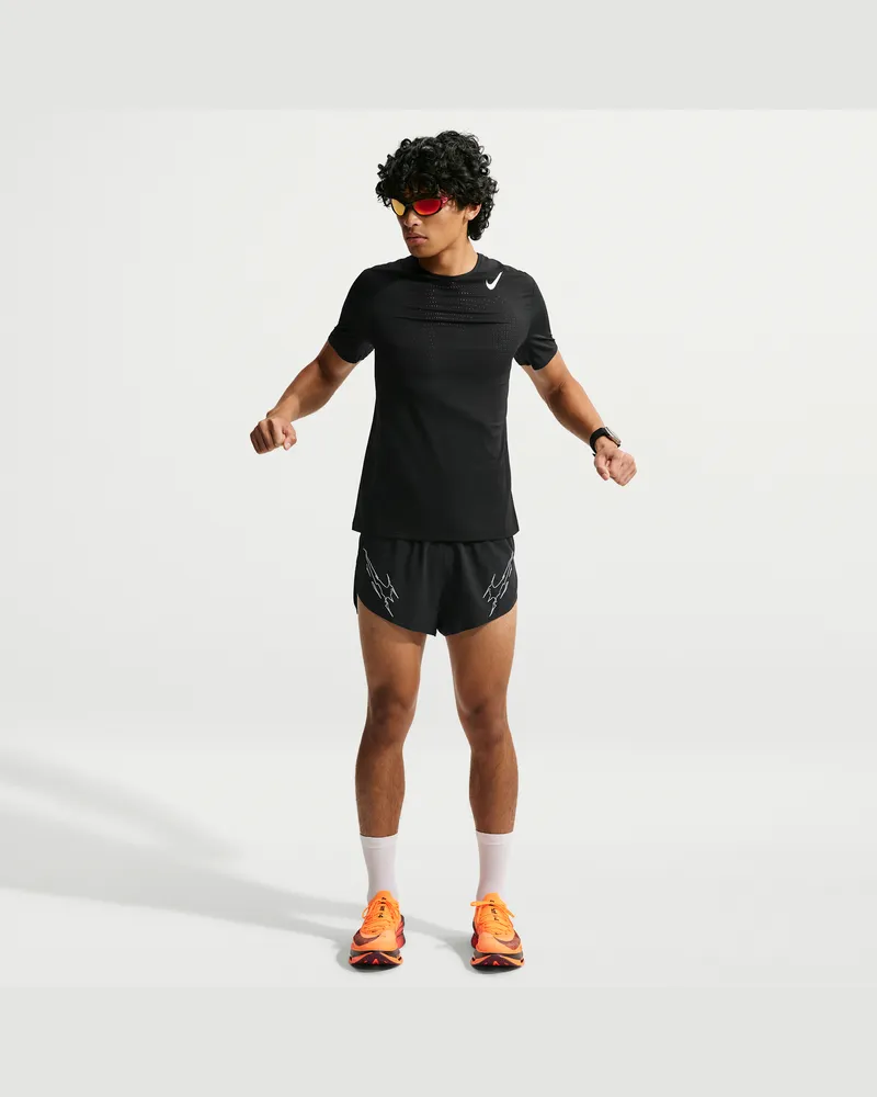 Nike AeroSwift Dri-FIT-ADV-Laufshorts mit Innenslip (Herren, ca. 5 cm) - Schwarz Schwarz