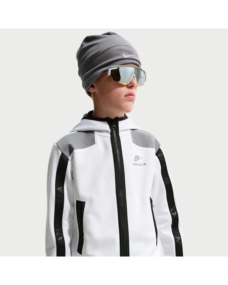 Nike Hoodie mit durchgehendem Reißverschluss für ältere Kinder (Jungen) - Weiß Weiß