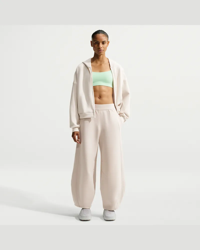 Nike 24.7 ImpossiblySoft Hose mit hohem Bund und weitem Bein (Damen) - Braun Braun