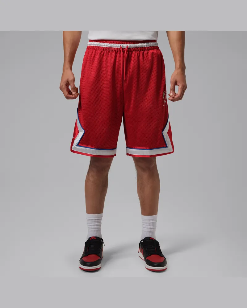 Jordan Brooklyn Diamond-Mesh-Shorts (Herren) - Rot Rot