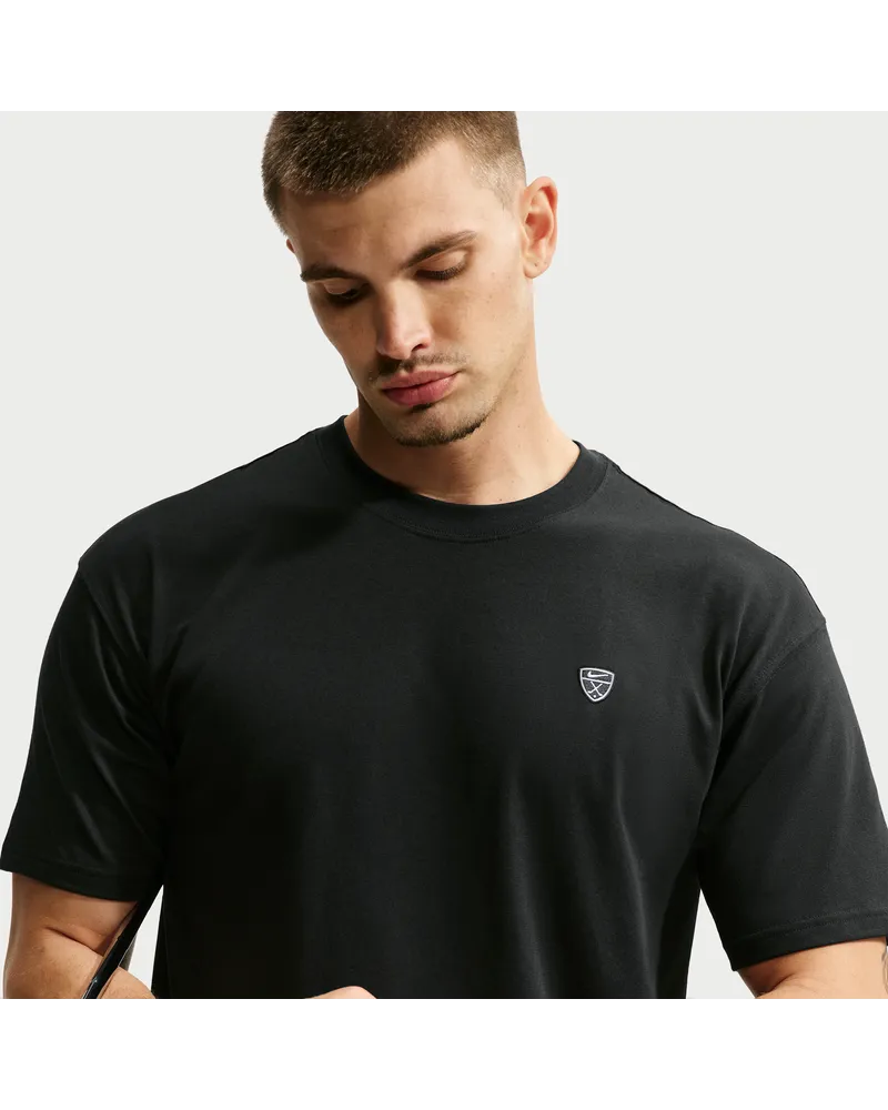 Nike Dri-FIT Golf-T-Shirt in weiter Passform (Herren) - Schwarz Schwarz