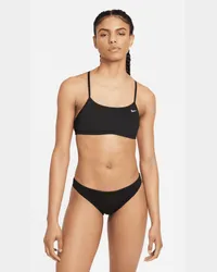 Nike Racerback-Bikini für Damen - Schwarz Schwarz