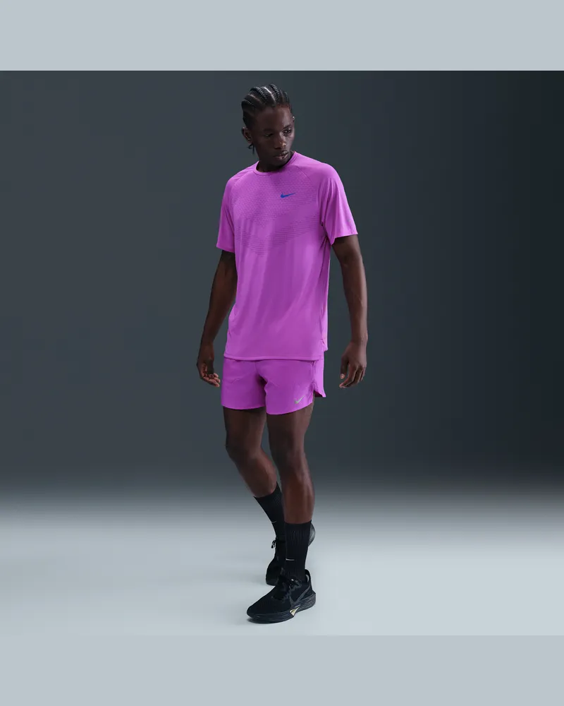 Nike Stride Dri-FIT-Laufshorts mit Futter für Herren (ca. 12,5 cm) - Lila Lila
