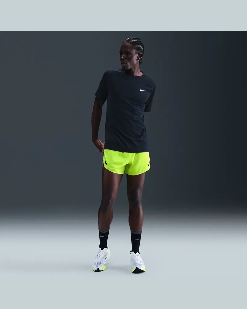 Nike AeroSwift Dri-FIT ADV-Laufshorts mit Innenslip für Herren (ca. 10 cm) - Gelb Gelb