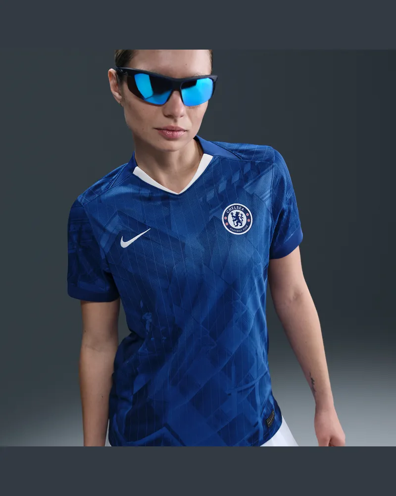 Nike FC Chelsea 2025/26 Stadium Home  Replika-Fußballtrikot mit Dri-FIT-Technologie (Damen) - Blau Blau