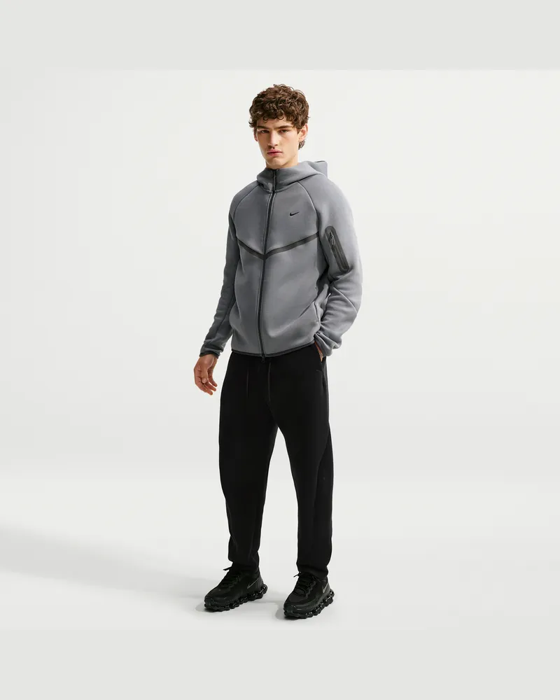 Nike Tech weite Hose aus Fleece (Herren) - Schwarz Schwarz