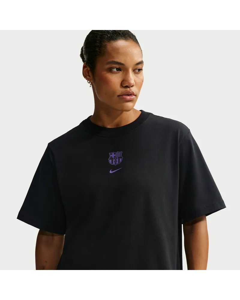 Nike FC Barcelona Kobe Fußball-T-Shirt (Damen) - Schwarz Schwarz
