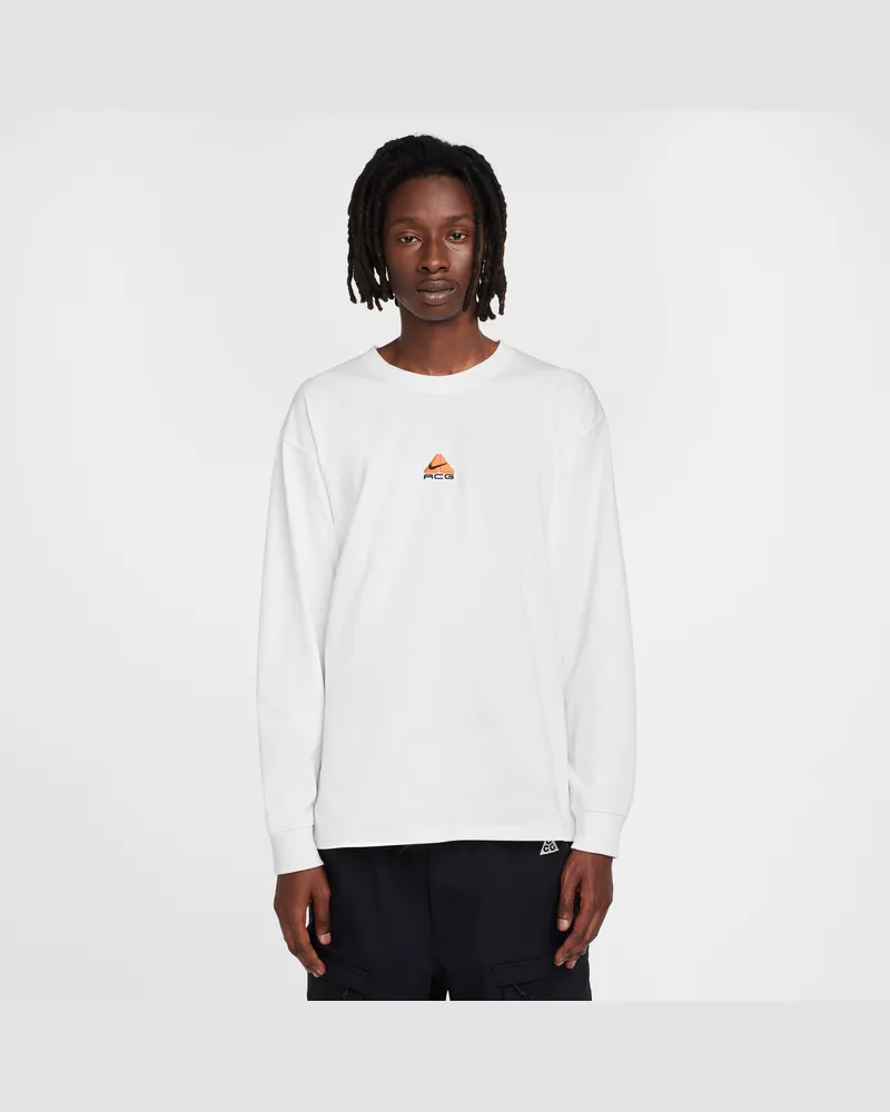 Nike ACG "Lungs" Longsleeve für Herren - Weiß Weiß