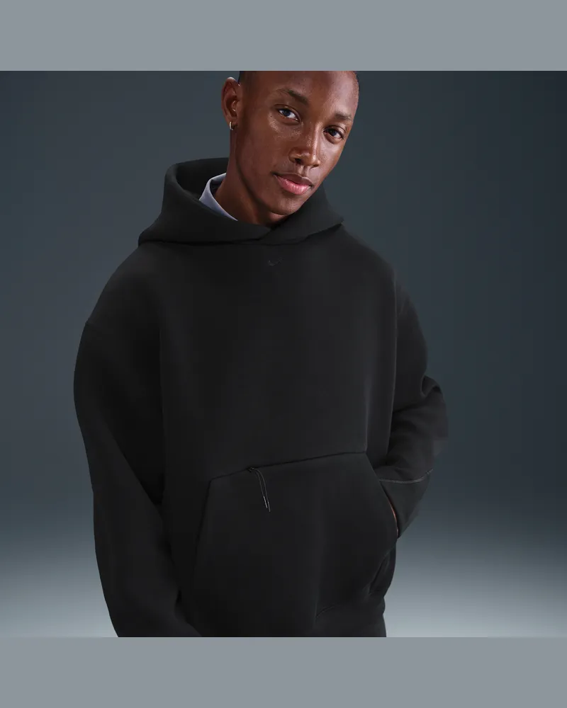 Nike Tech Oversize-Fleece-Hoodie (Herren) - Schwarz Schwarz