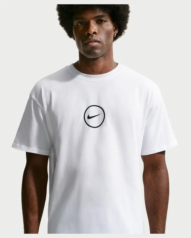 Nike Basketball-T-Shirt (Herren) - Weiß Weiß